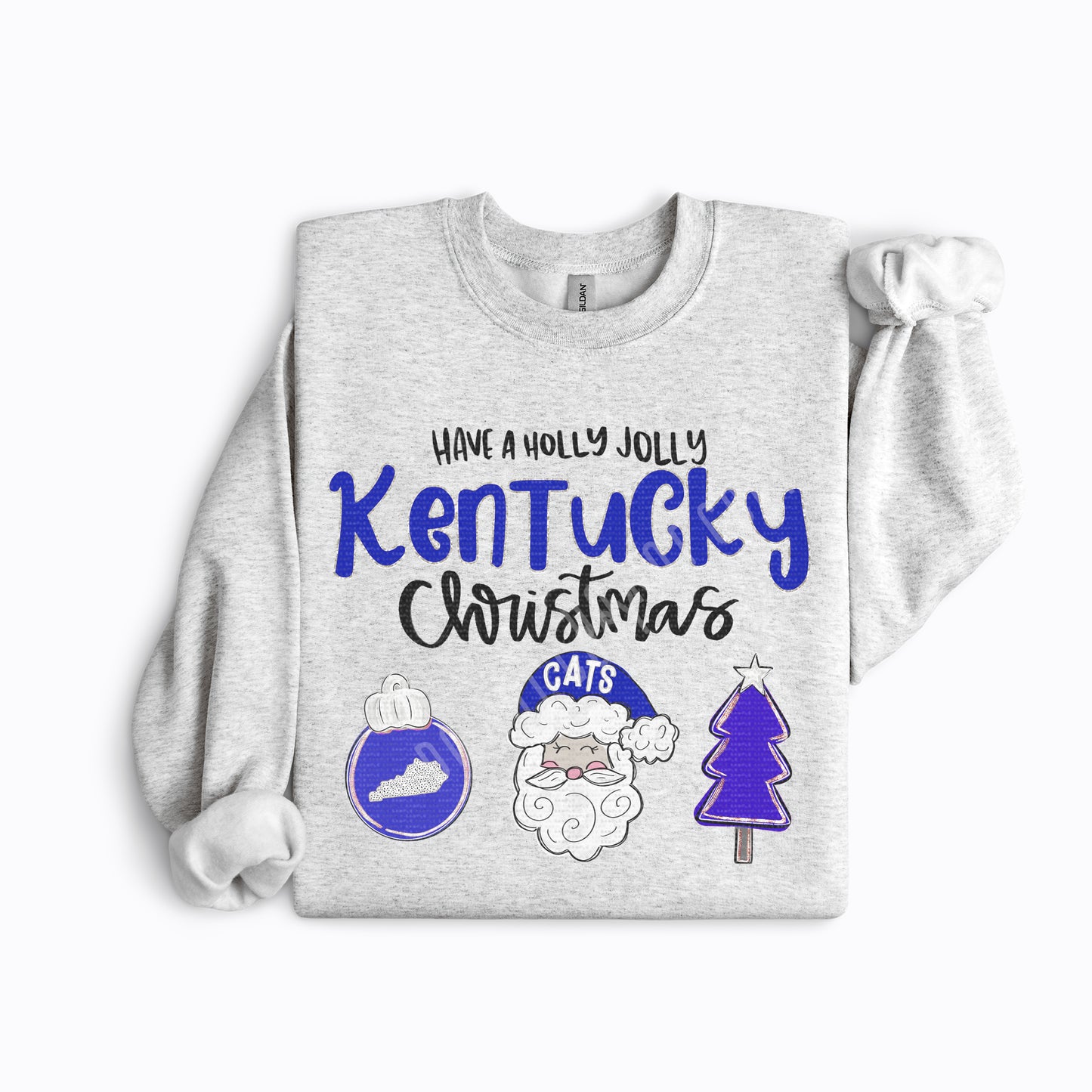 Holly Jolly Kentucky Christmas | DTF Print - COOL PEEL |