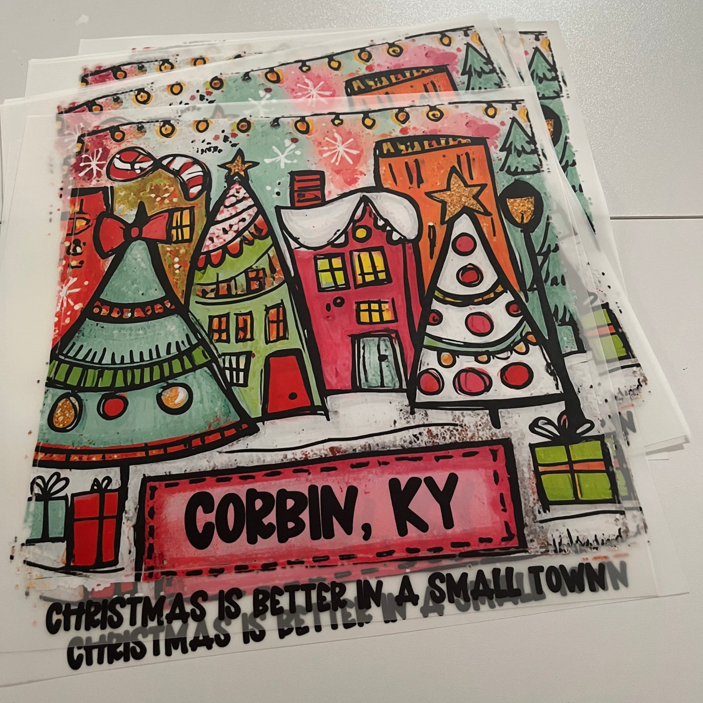 Corbin - Christmas In A Small Town Transfer Bundle
