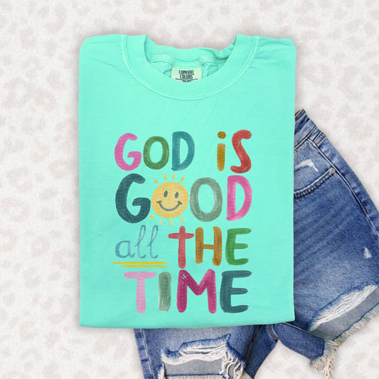 God Is Good All The Time | DTF Print - COOL PEEL |