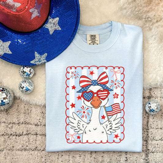 Goose In Frame, USA | DTF Print - COOL PEEL |