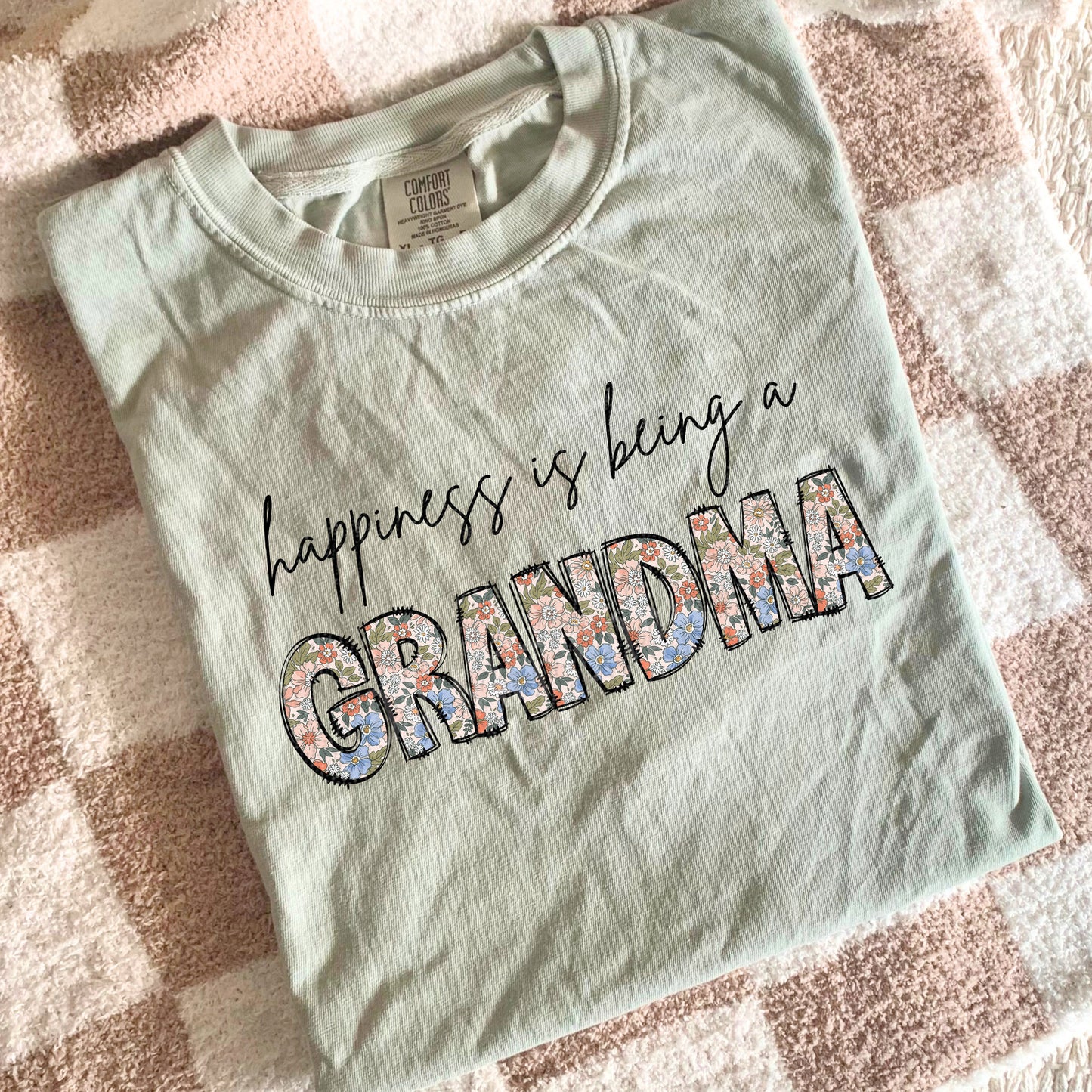 Happiness Is Being A Grandma | DTF Print - COOL PEEL |