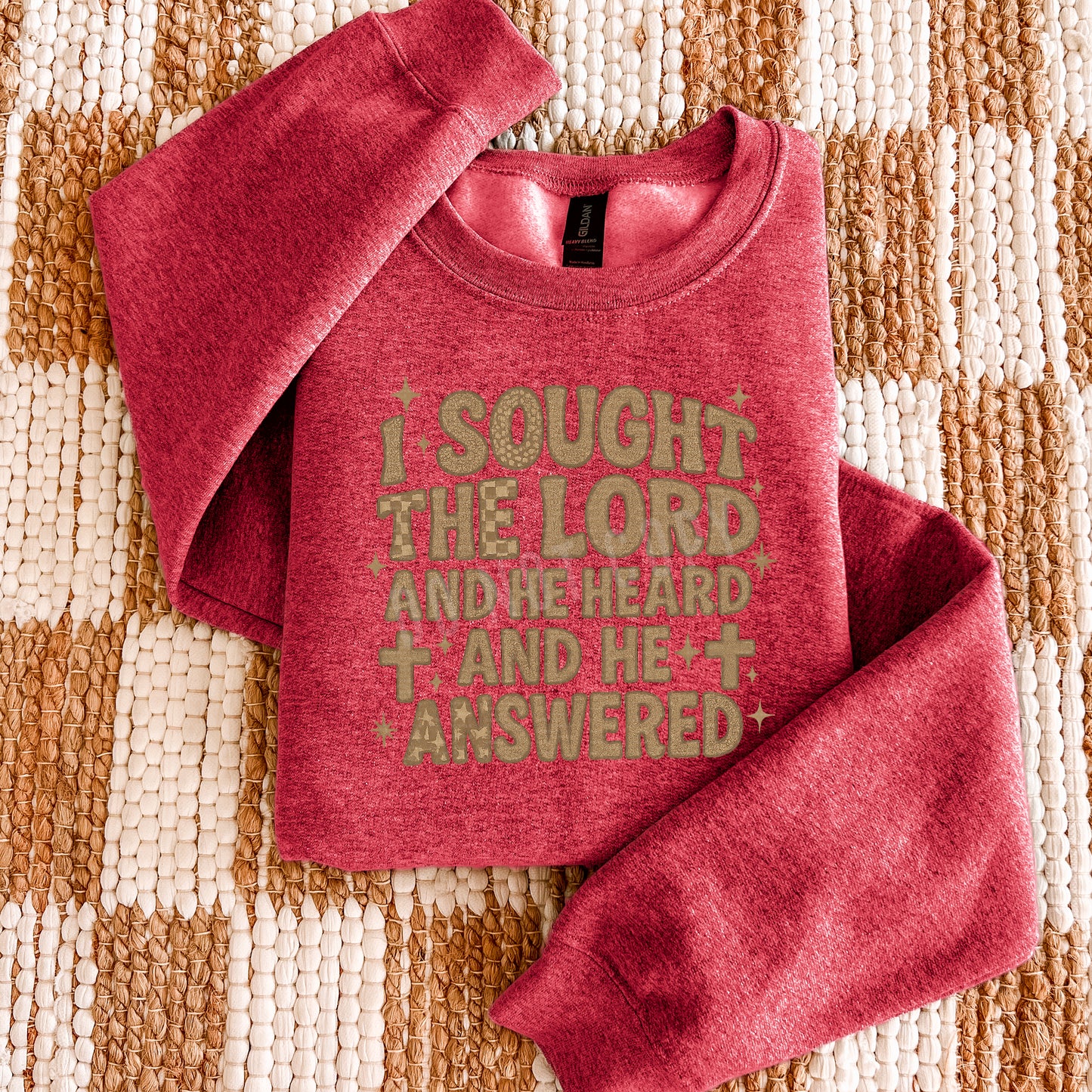 I Sought The Lord | DTF Print - COOL PEEL |