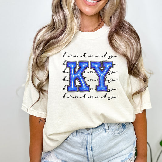 Kentucky Inflated Letters | DTF Print - COOL PEEL |