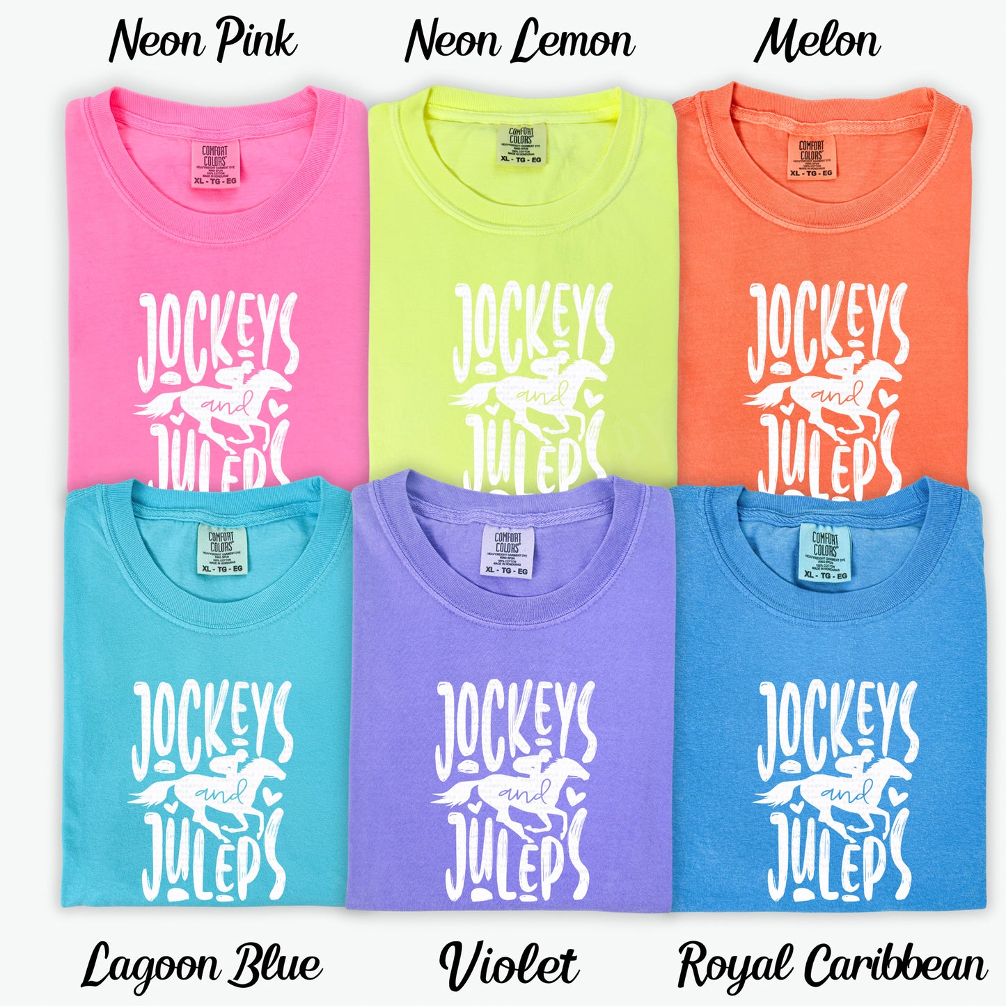 Jockeys And Juleps | Screen Print Transfer | - SINGLE COLOR