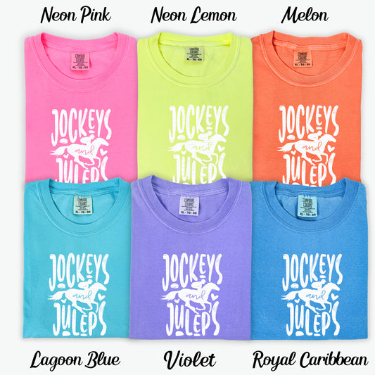Jockeys And Juleps | Screen Print Transfer | - SINGLE COLOR
