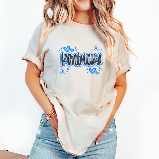 Kentucky, Airbrush | DTF Print - COOL PEEL |