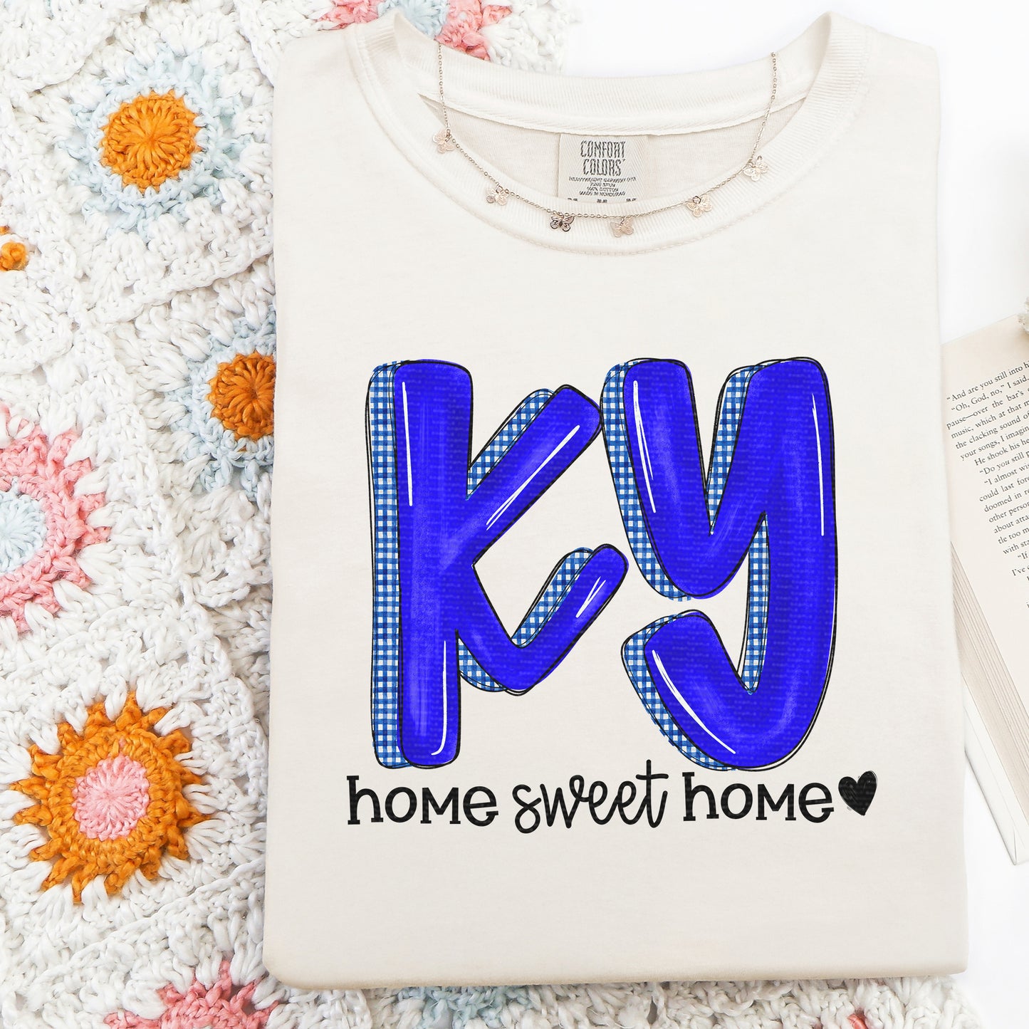 Blue KY, Kentucky, Home Sweet Home | DTF Print - COOL PEEL |
