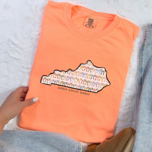 Kentucky State, Bows, Home Sweet Home | DTF Print - COOL PEEL |