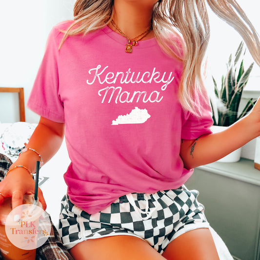 Kentucky Mama | Screen Print Transfer | - SINGLE COLOR