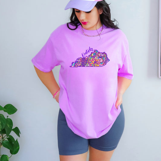 Kentucky State, Colorful Pattern | DTF Print - COOL PEEL |