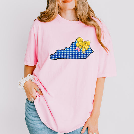 KY, Plaid, Teacher, Pencil Bow | DTF Print - COOL PEEL |