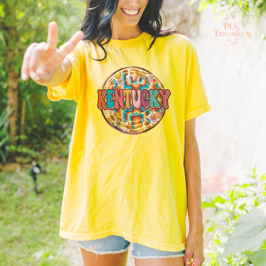 KY Circle, Retro | DTF Print - COOL PEEL |