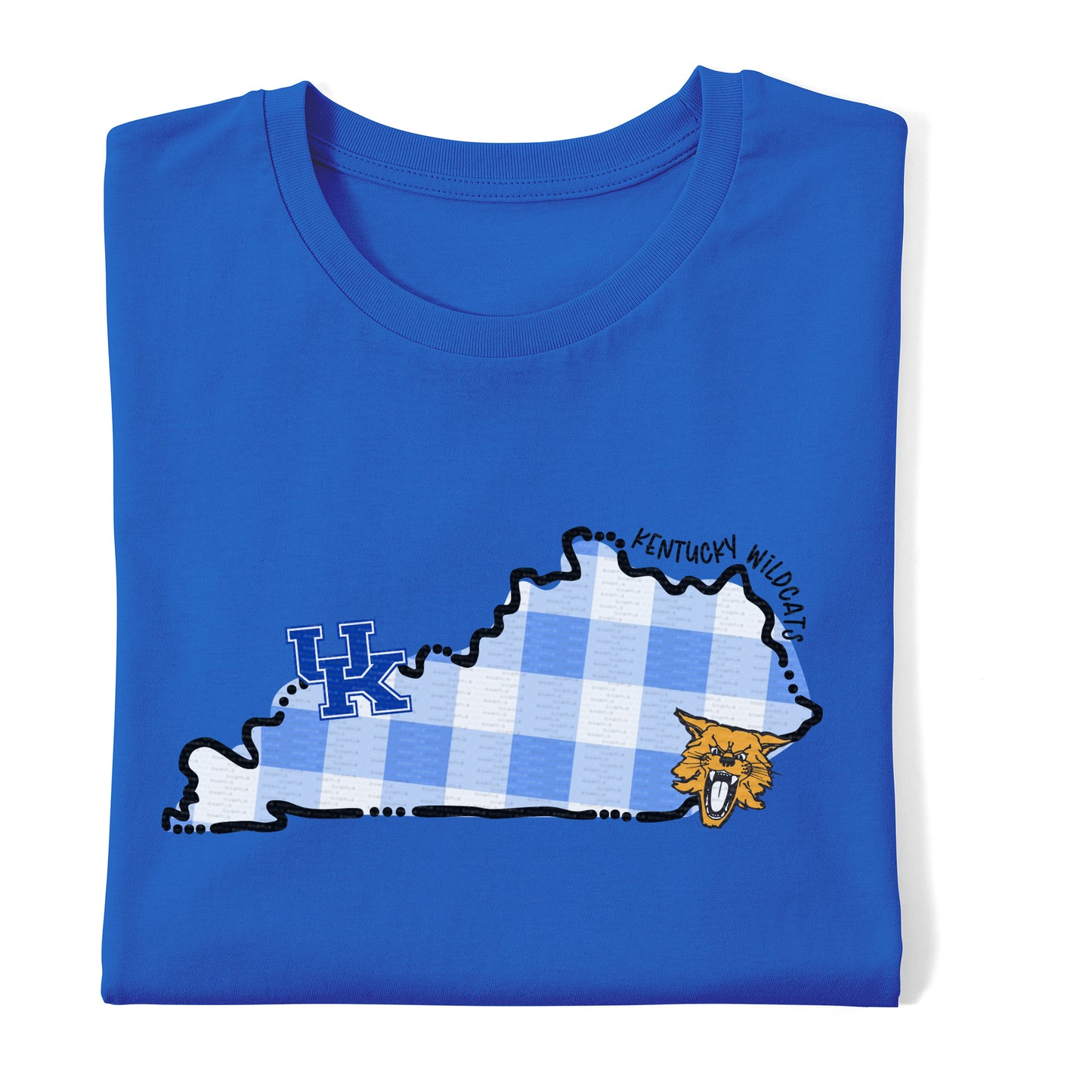 Kentucky Gingham State | DTF Print - COOL PEEL |