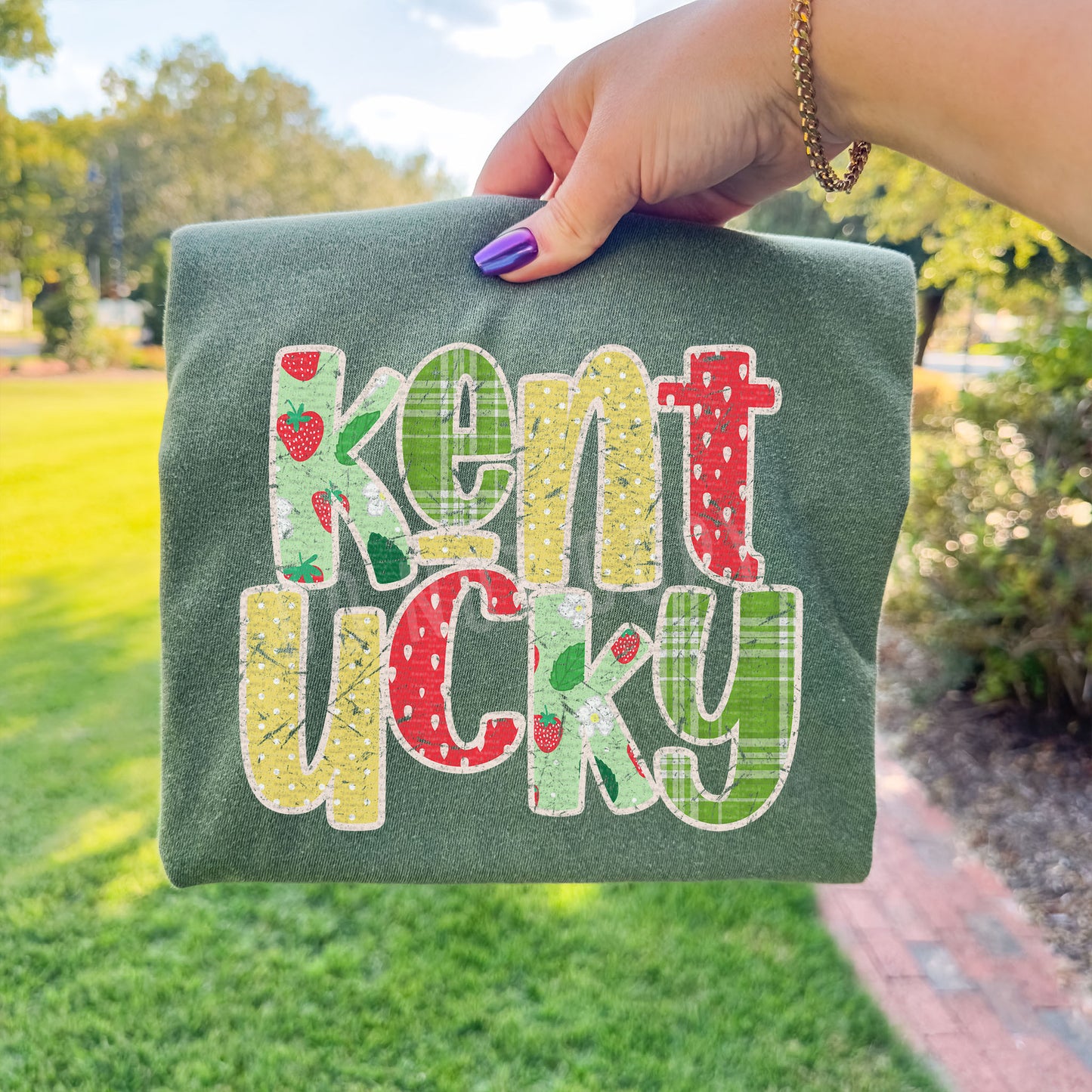 KY Strawberries | DTF Print - COOL PEEL |