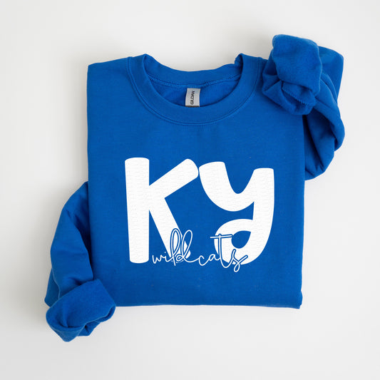 KY Wildcats | Screen Print Transfer | - SINGLE COLOR