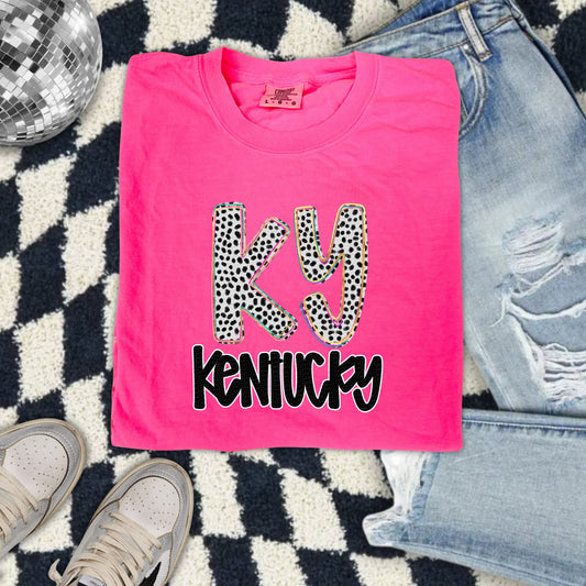 Kentucky, Polka Dots | DTF Print - COOL PEEL |