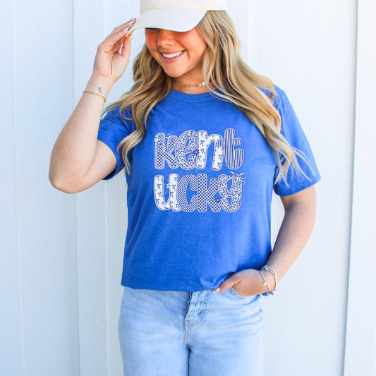 Kentucky, Doodle Letters | DTF Print - COOL PEEL |
