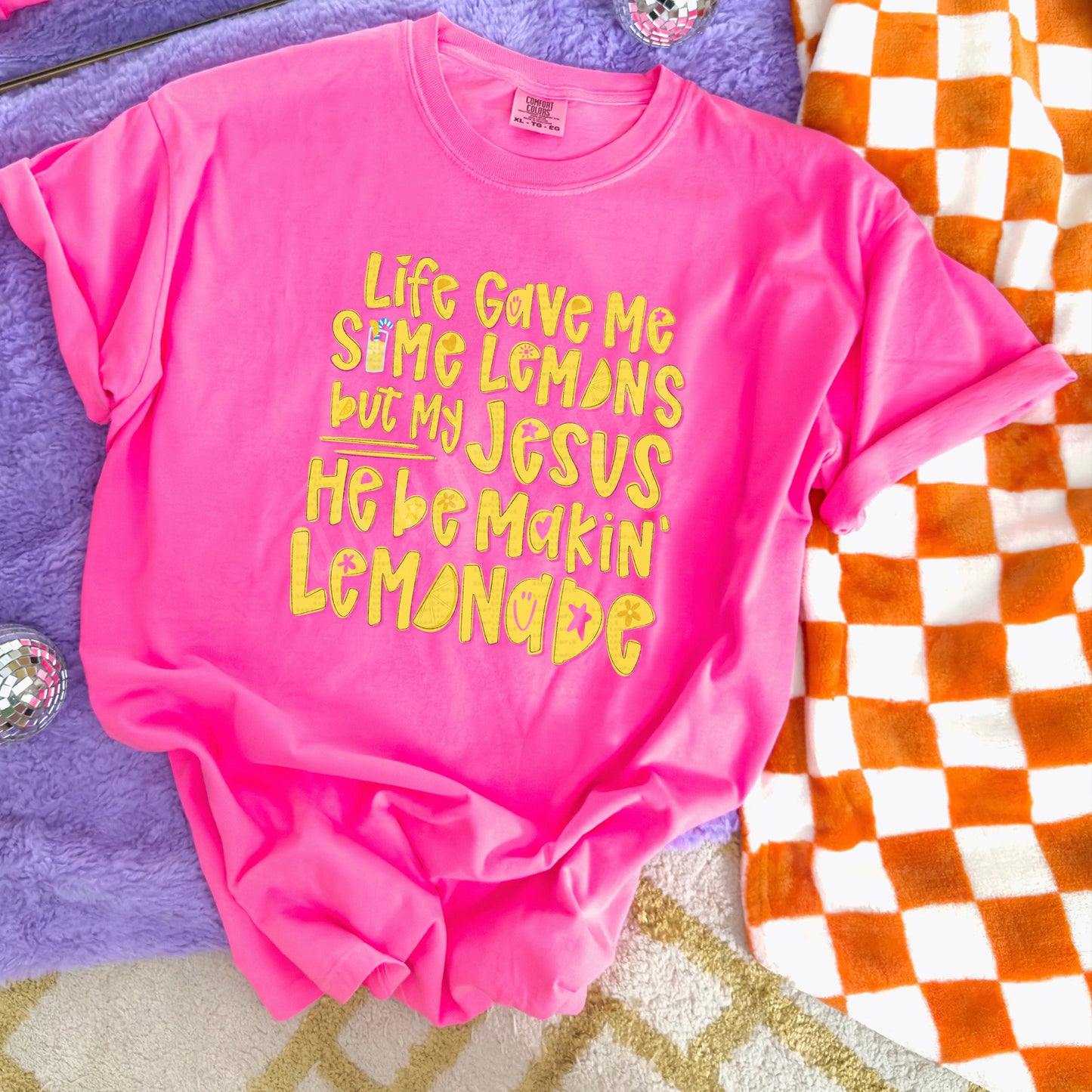 But My Jesus He Be Makin Lemonade| DTF Print - COOL PEEL |