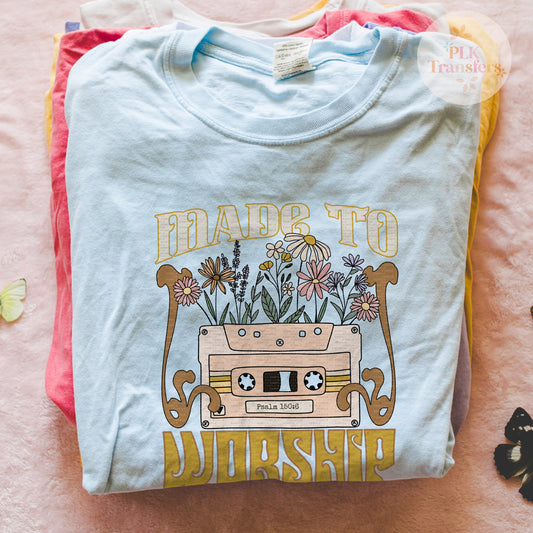Made To Worship | DTF Print - COOL PEEL |