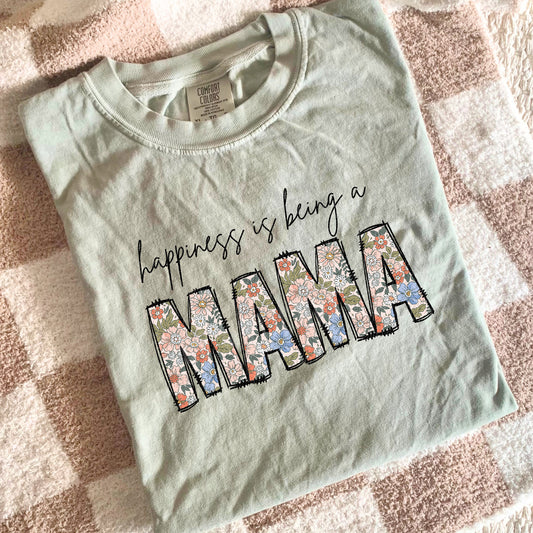 Happiness Is Being A Mama | DTF Print - COOL PEEL |