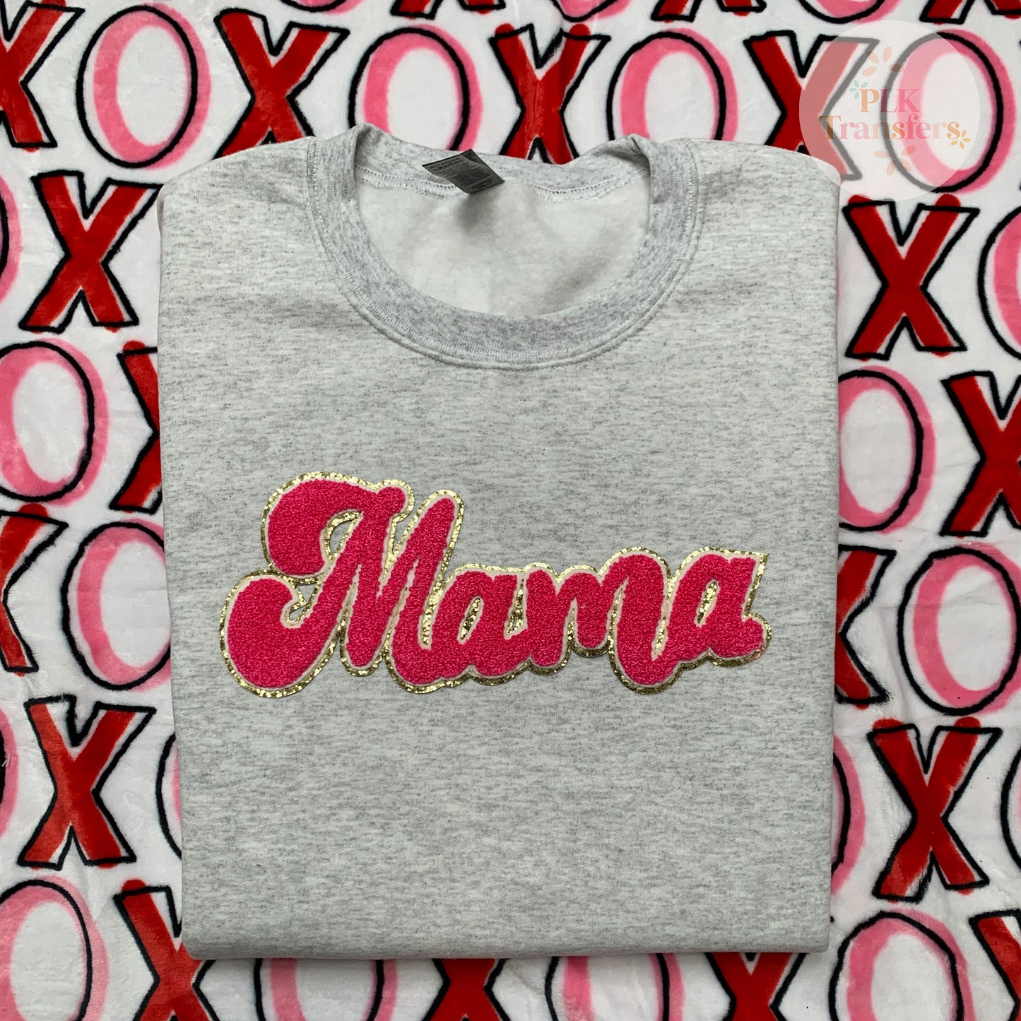 Pink Mama Chenille Patch