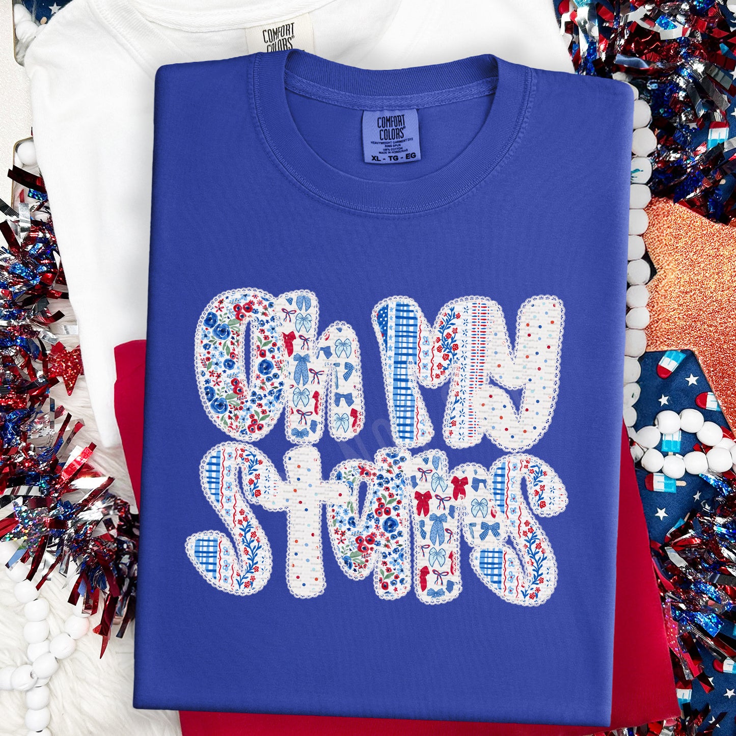 Oh My Stars, Lace Border | DTF Print - COOL PEEL |