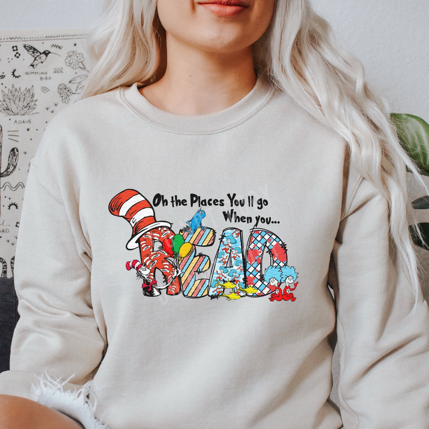 Read, Oh The Places | DTF Print - COOL PEEL |