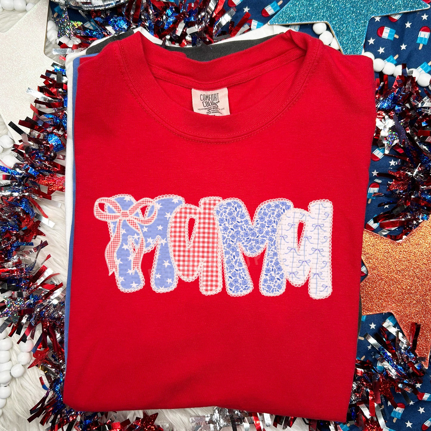 Mama, Lace Border | DTF Print - COOL PEEL |