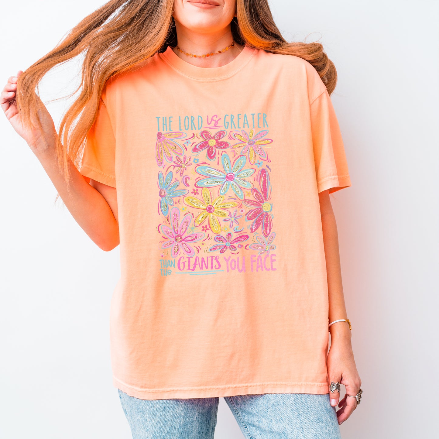 The Lord Is Greater | DTF Print - COOL PEEL |