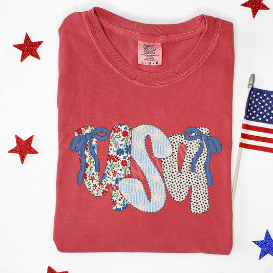 USA, Bows | DTF Print - COOL PEEL |