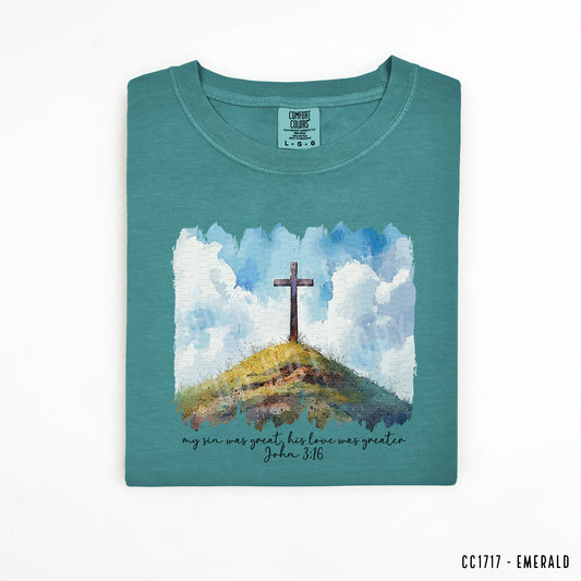 My Sin Was Great, His Love Was Greater | DTF Print - COOL PEEL |