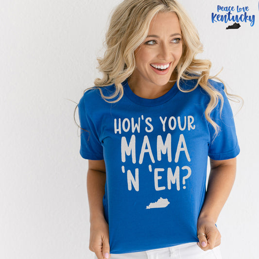 Mama N Em, Kentucky, KY  | Screen Print Transfer | - SINGLE COLOR (LOW HEAT)