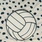 Chenille Patch - Large Volleyball