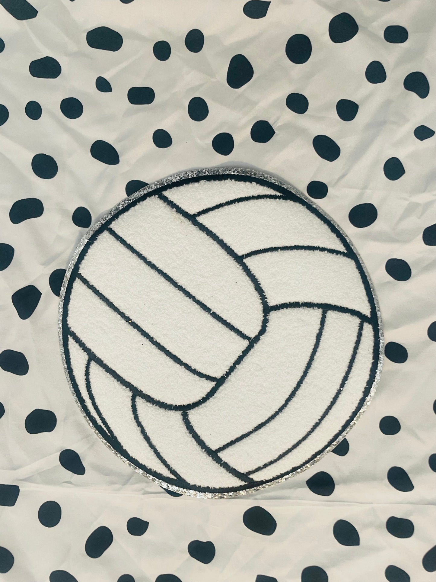 Chenille Patch - Large Volleyball