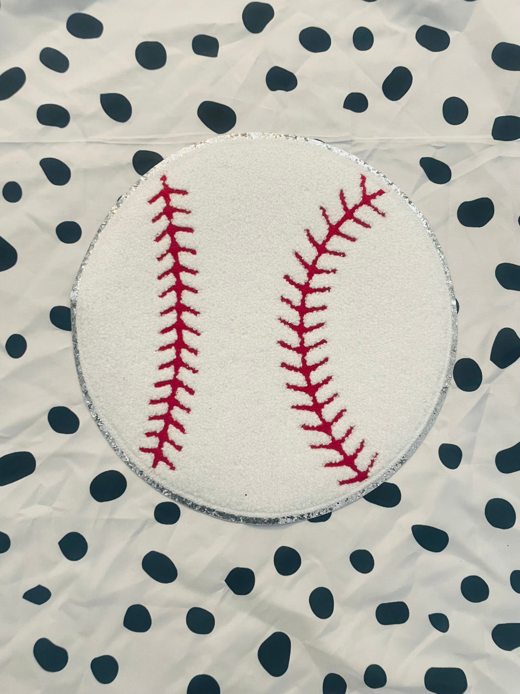 Chenille Patch - Large Baseball