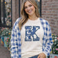 Big K, Kentucky, KY Blue Fabric | DTF Print - COOL PEEL |