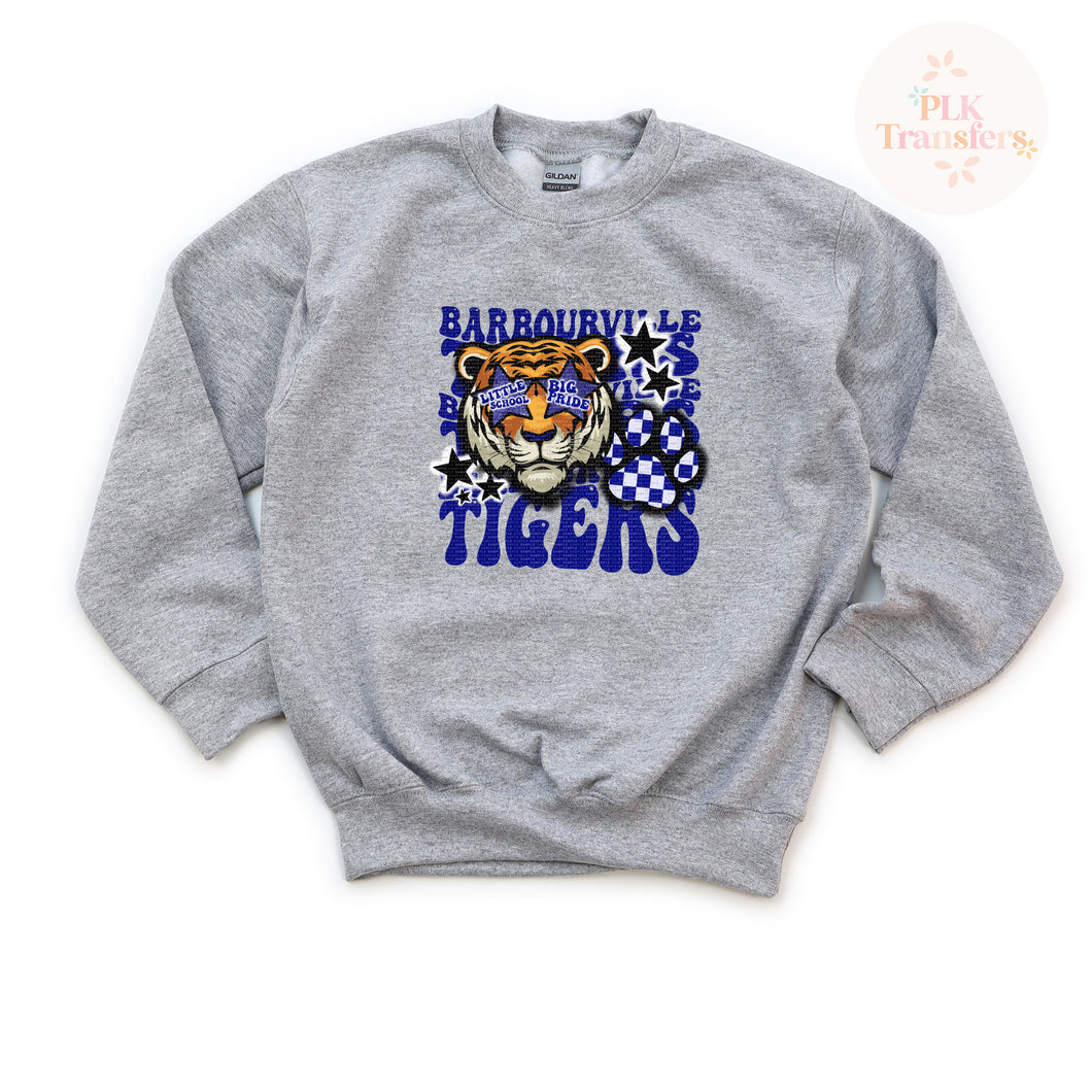 Barbourville Tigers | DTF Print | FULL COLOR