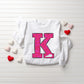Big K, Pink & Red Leopard, Valentine | DTF Print - COOL PEEL |