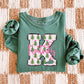 Kentucky, Pink & Green, Christmas Trees | DTF Print - COOL PEEL |