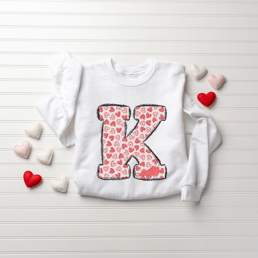 Big K, Hearts, Kentucky, KY, Valentine | DTF Print - COOL PEEL |