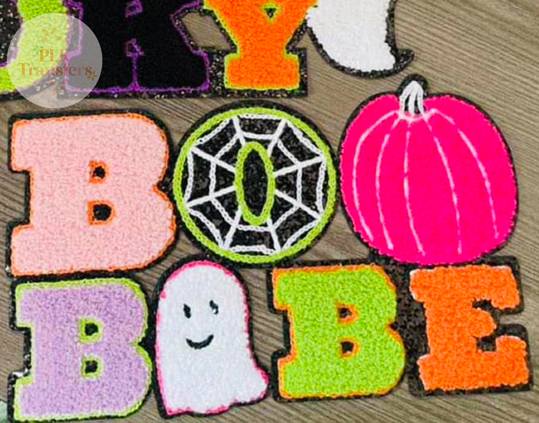 Boo Babe - Halloween - Chenille Patch