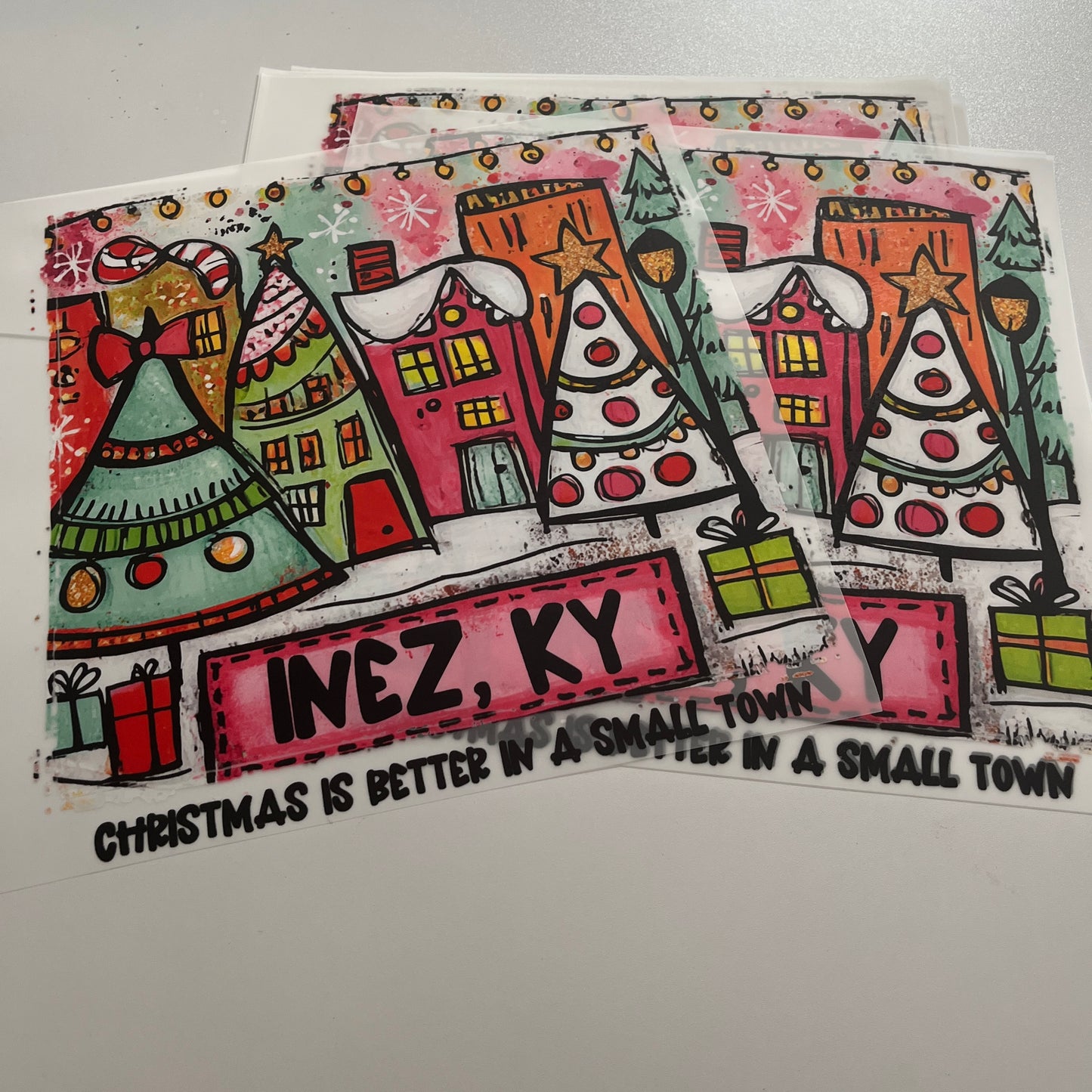 Inez - Christmas In A Small Town Transfer Bundle