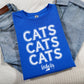 Cats Cats Cats, Kentucky | Screen Print Transfer | - SINGLE COLOR