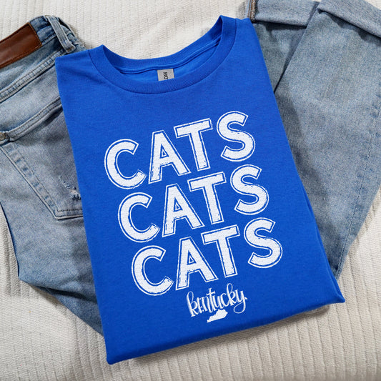 Cats Cats Cats, Kentucky | Screen Print Transfer | - SINGLE COLOR