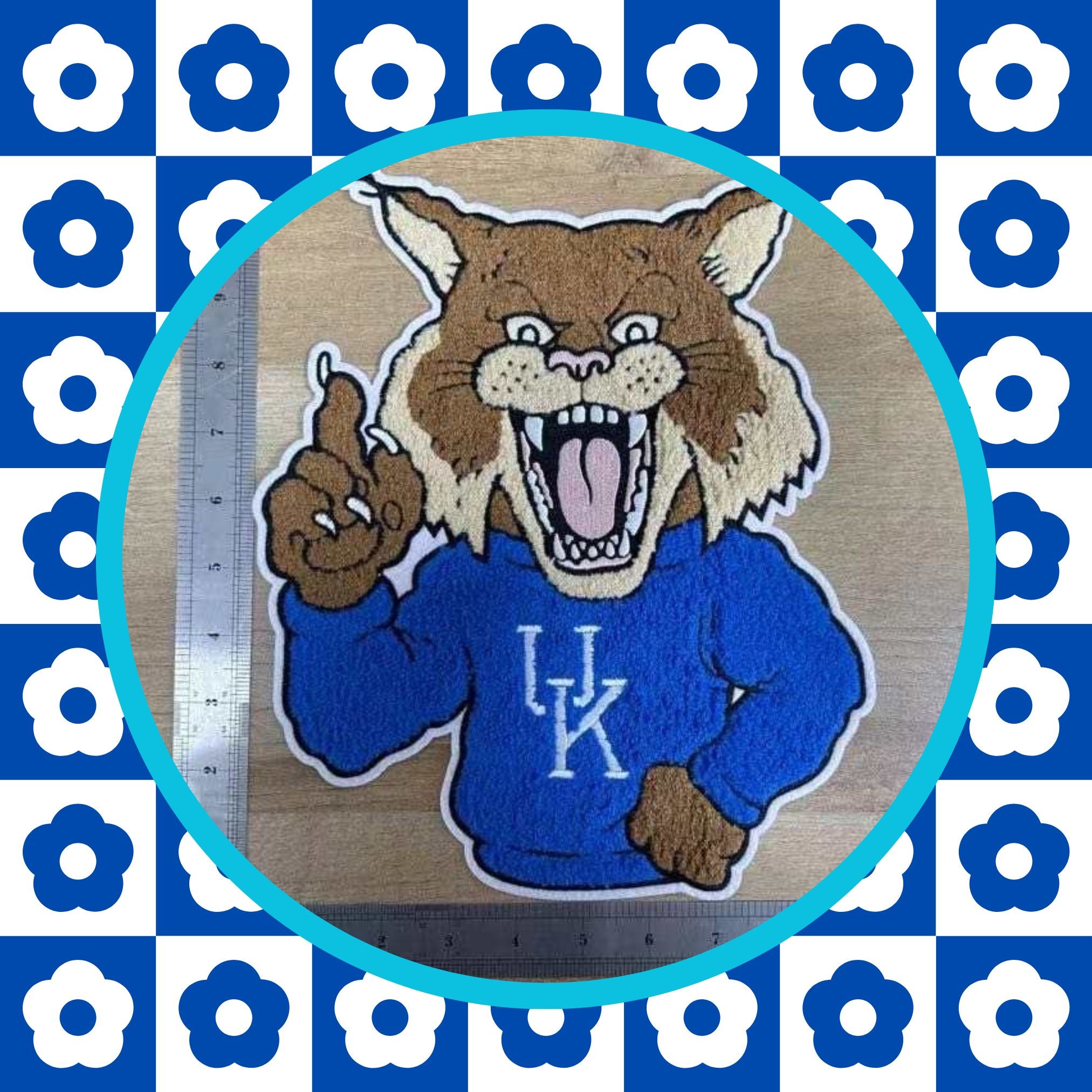 KY Mascot Chenille Patch – PLK Transfers