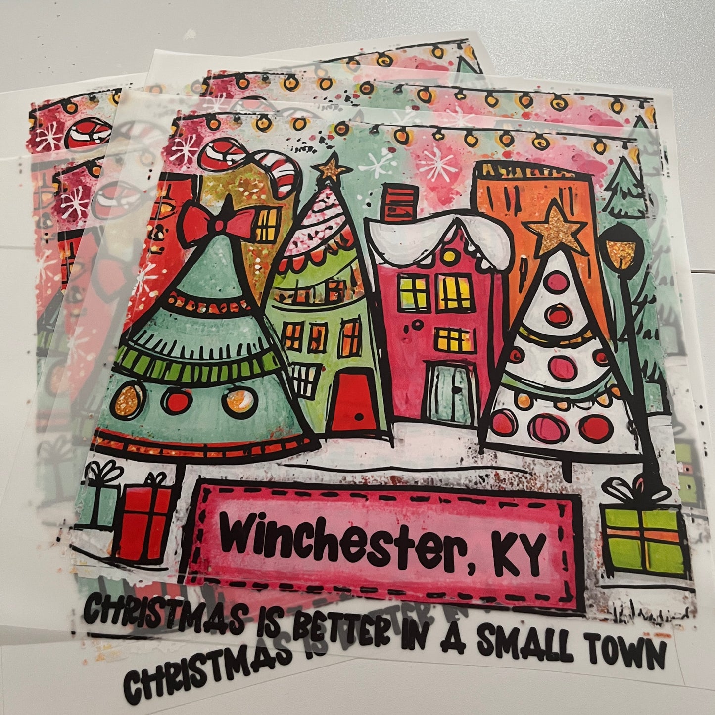 Winchester - Christmas In A Small Town Transfer Bundle