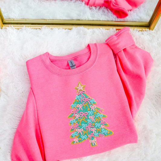 Faux Yarn Christmas Tree | DTF Print - COOL PEEL |