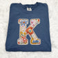 Big Floral K With Lace | DTF Print - COOL PEEL |