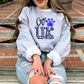 GO KY, Paw Print | DTF Print - COOL PEEL |