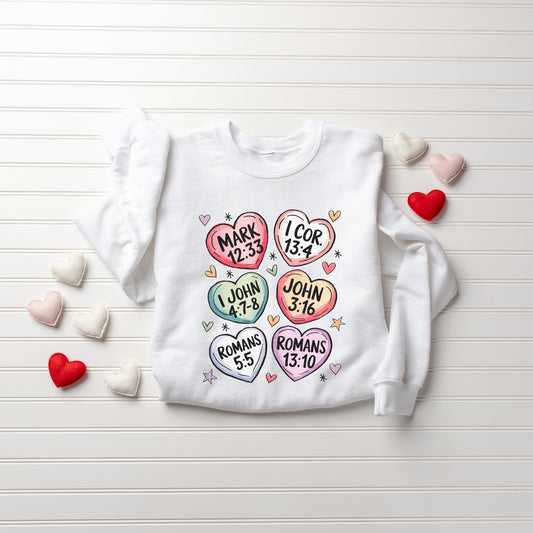 Hearts, Scriptures, Valentine | DTF Print - COOL PEEL |